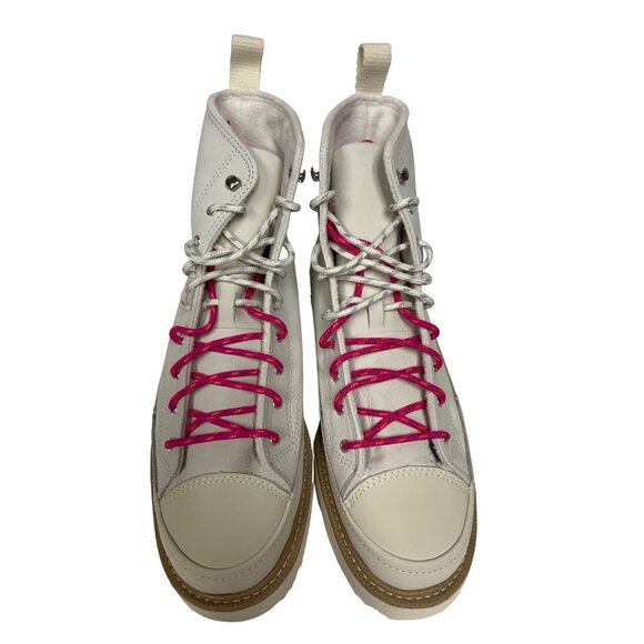 Converse Chuck Taylor Crafted Boots Egret White Pink Men's 8.5 Women's 10 NEW! - Picture 5 of 11